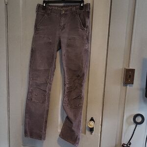 Women's Boot Cut Work Canvas Jeans